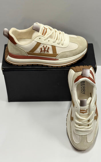 🏙️ Urban Street Sneakers – Bold Style Meets Everyday Comfort (BEIGE)