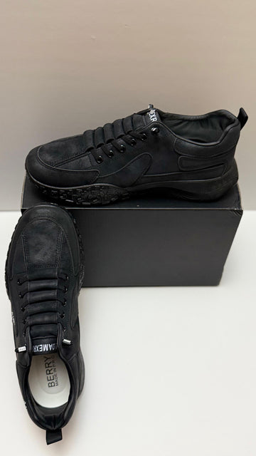 Men's Sneakers | Trendy Casual Shoes- BLACK