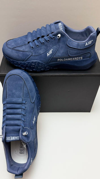 Men's Sneakers | Trendy Casual Shoes-BLUE