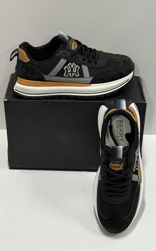 🏙️ Urban Street Sneakers – Bold Style Meets Everyday Comfort (BLACK)