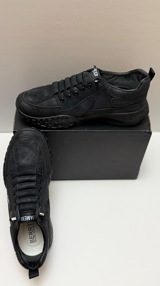 Men's Sneakers | Trendy Casual Shoes- BLACK